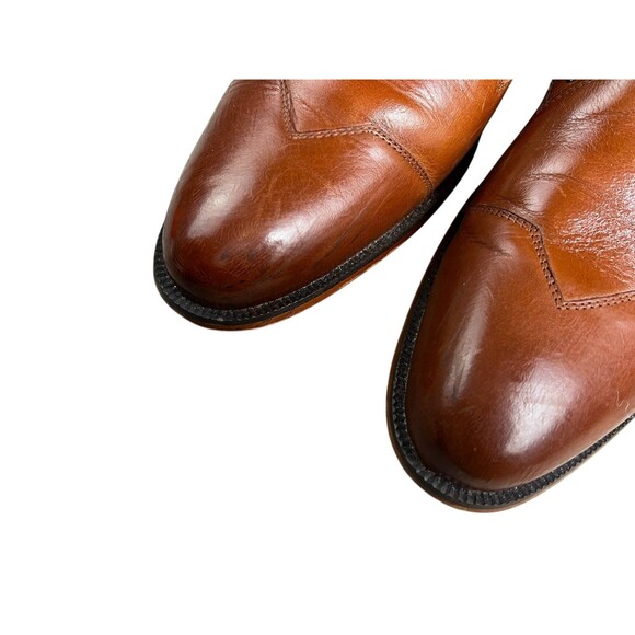 Stacy Adams Men\'s Brown Leather Oxfords  Size 14  Office Casual Church main image 5